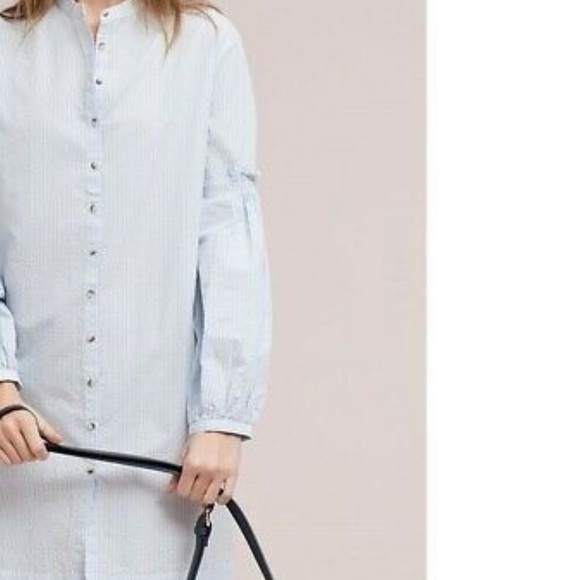 MIH Jeans Dresses & Skirts - MIH JEANS Striped Seersucker Shirt Dress M $325